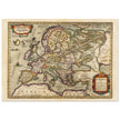 Ancient map of Europe and the Celts. Europam sive Celticam veterem by Abraham Ortelius.
