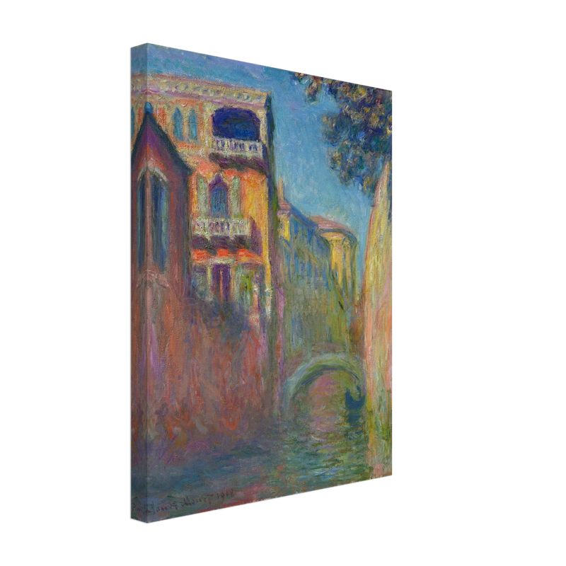 The Rio della Salute by Claude Monet