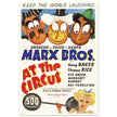 At The Circus by the Marx brothers movie poster.