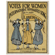 Votes for women : international suffragists' song