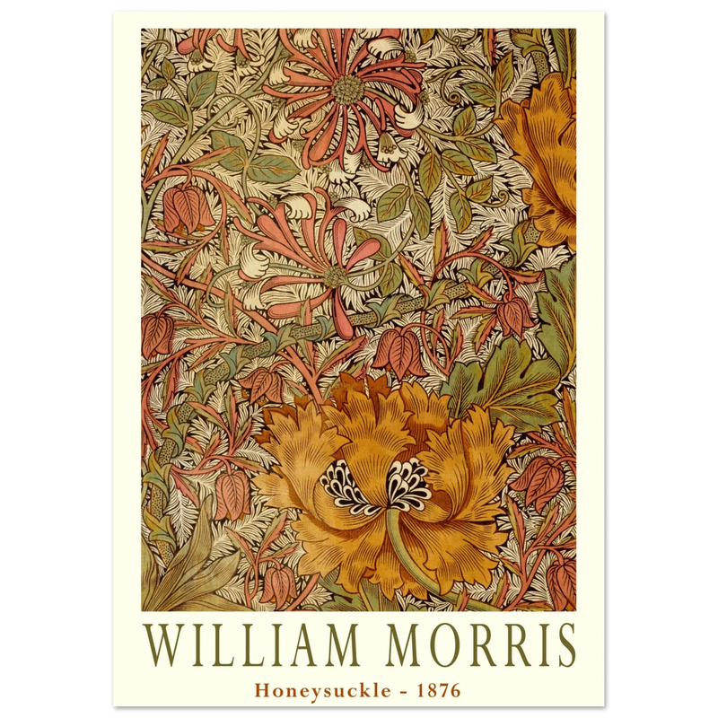 William Morris Honeysuckle 1876.