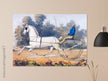 Grey Eagle horse cart antique lithograph by Nathaniel Currier.