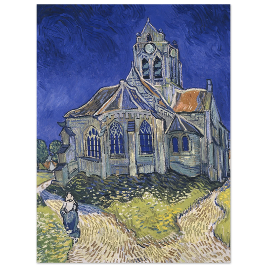 The Church in Auvers-sur-Oise View from the Chevet Vincent Van Gogh