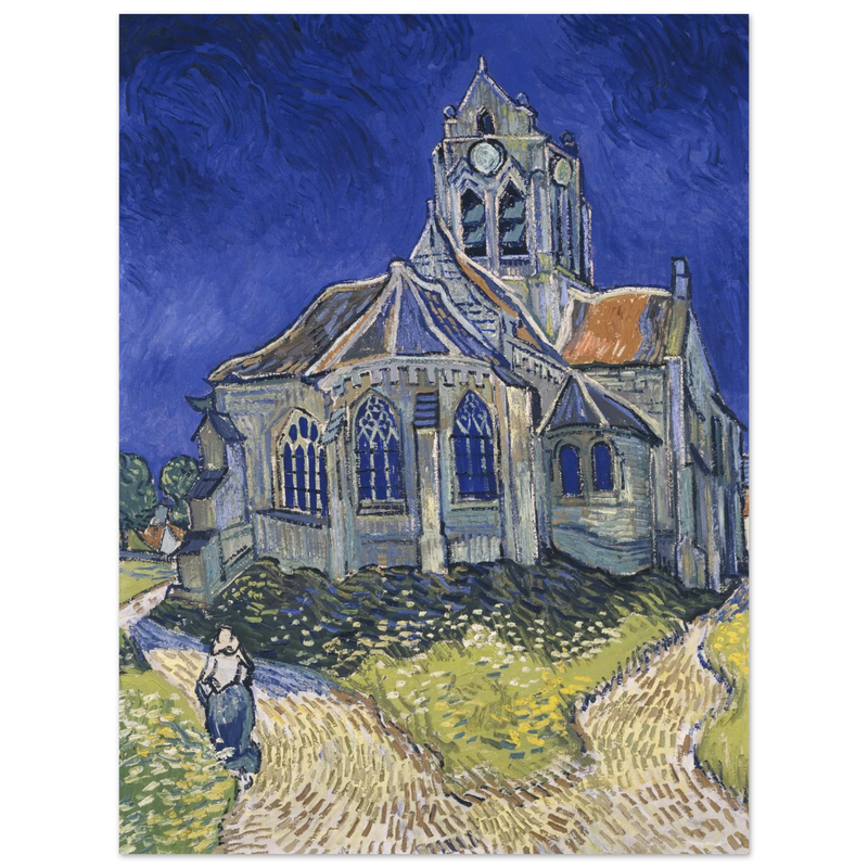 The Church in Auvers-sur-Oise View from the Chevet Vincent Van Gogh