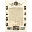 Official Facsimile of the Declaration of Independence 1903.  print.