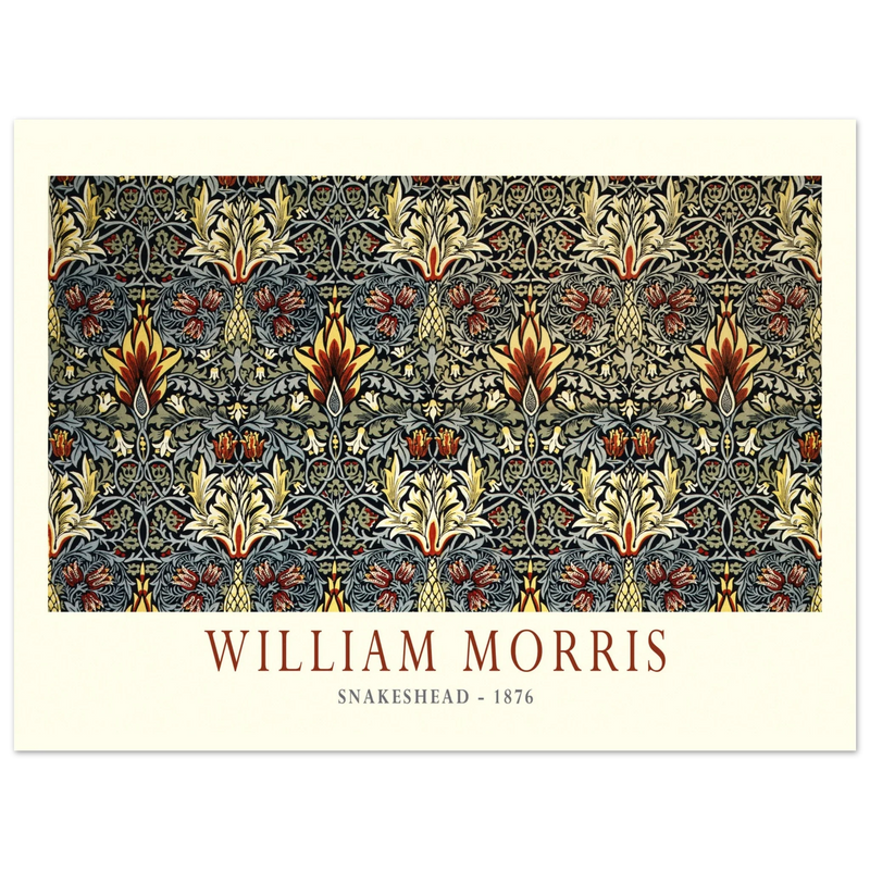 William Morris Snakeshead 1876.  .
