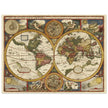 John Speed Ancient double hemisphere world map.