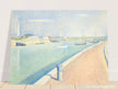 Georges Seurat The Channel of Gravelines, Petit Fort Philippe.
