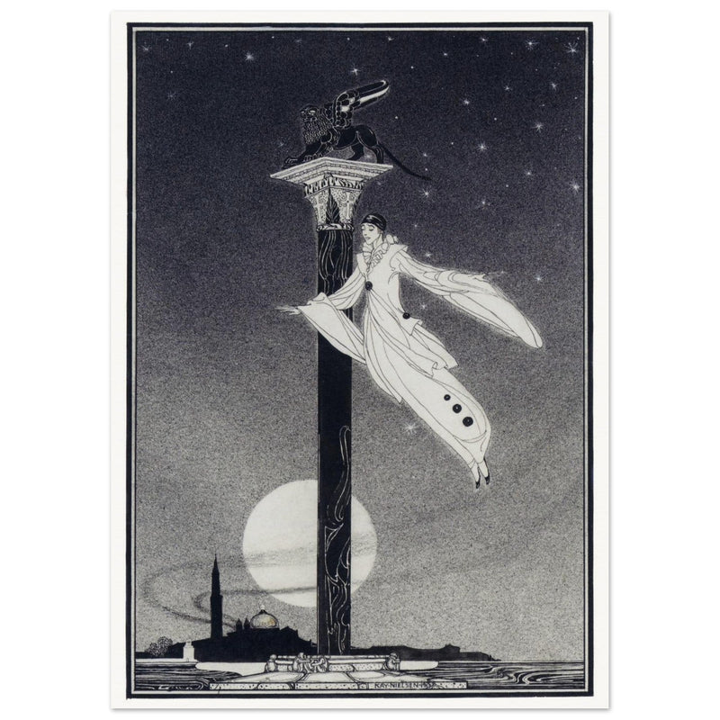 Kay Nielsen and his illustration Consolation 1913.