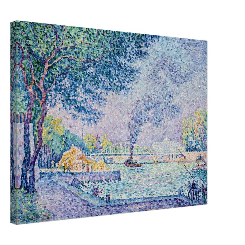 Paul Signac La Passerelle Debilly painting.