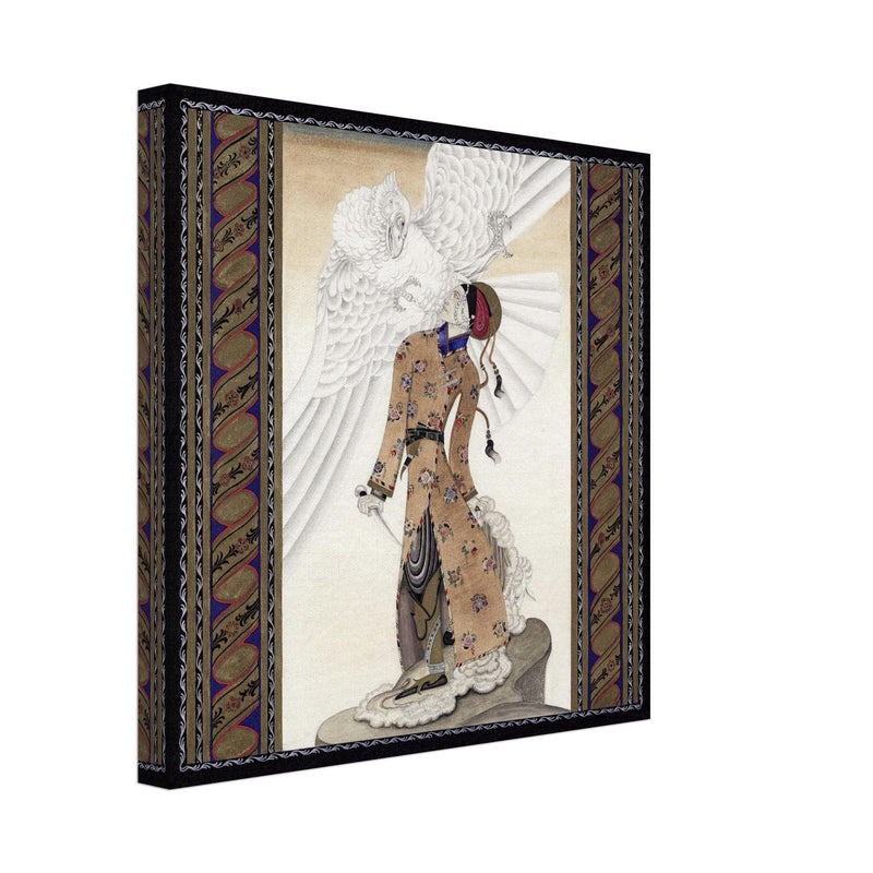Kay Nielsen Arabian Nights illustration The Tale of the Third Dervish Prince and Roc bird