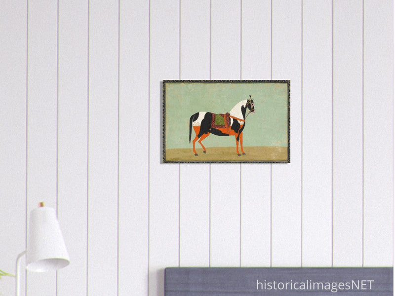 A horse painting. Unknown author of the XIX Century.