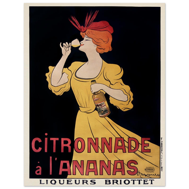 Citronnade Ananas advertising vintage poster by Leonetto Cappiello.