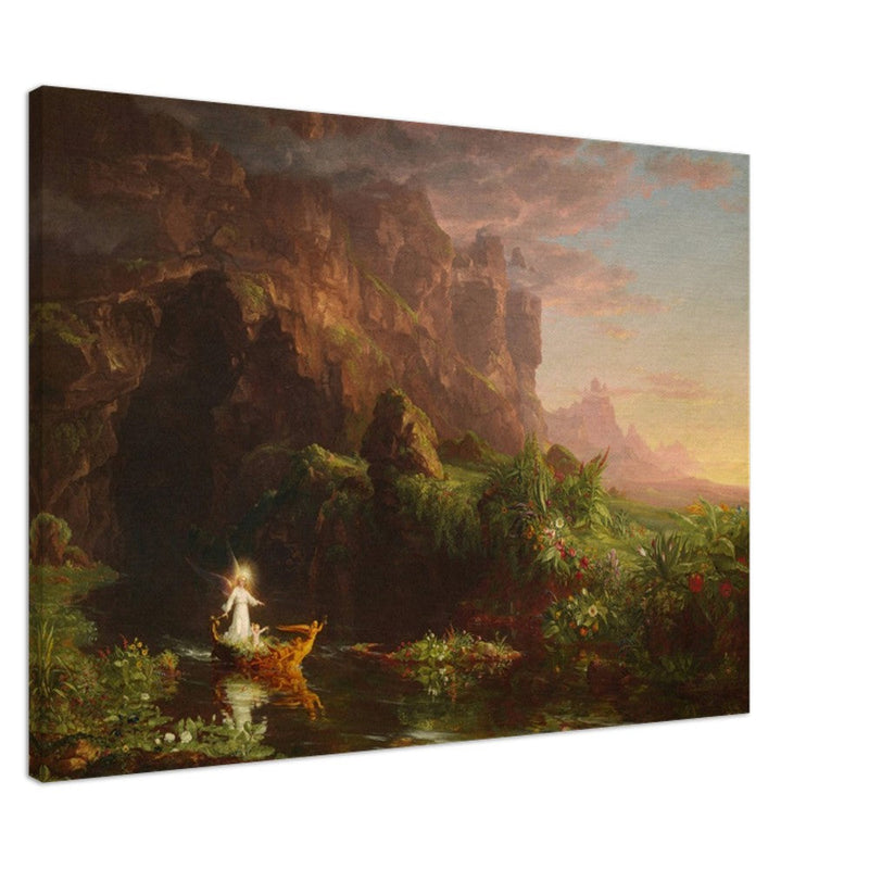The Voyage of Life Childhood by Thomas Cole 1842.