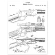 Magazine Fire arm patent 55012 by N kinf.