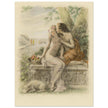 Paul Emile Becat erotic illustration Les Baiseres II ( The Kisses )
