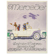 Mercedes car vintage advertising print  1914 by Ludwig Hohlwein.