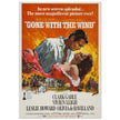 Gone With The Wind movie poster.