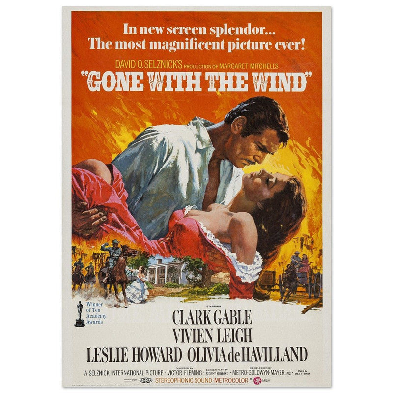 Gone With The Wind movie poster.