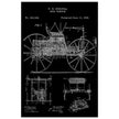Road vehicle patent 540648 1895 by Charles Edgar Duryea. Automobile car history