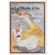 La Mode Chic old vintage fashion magazine cover from the 30s.