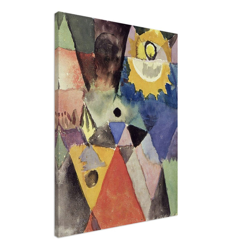 Paul Klee Mit der Gaslampe ( With the Gas Lamp ) 1915