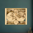 Ancient world map. Nova orbis tabvla in lvcem edita by Frederik de Wit