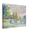 Paul Signac La Cite, Paris. The city Paris painting.