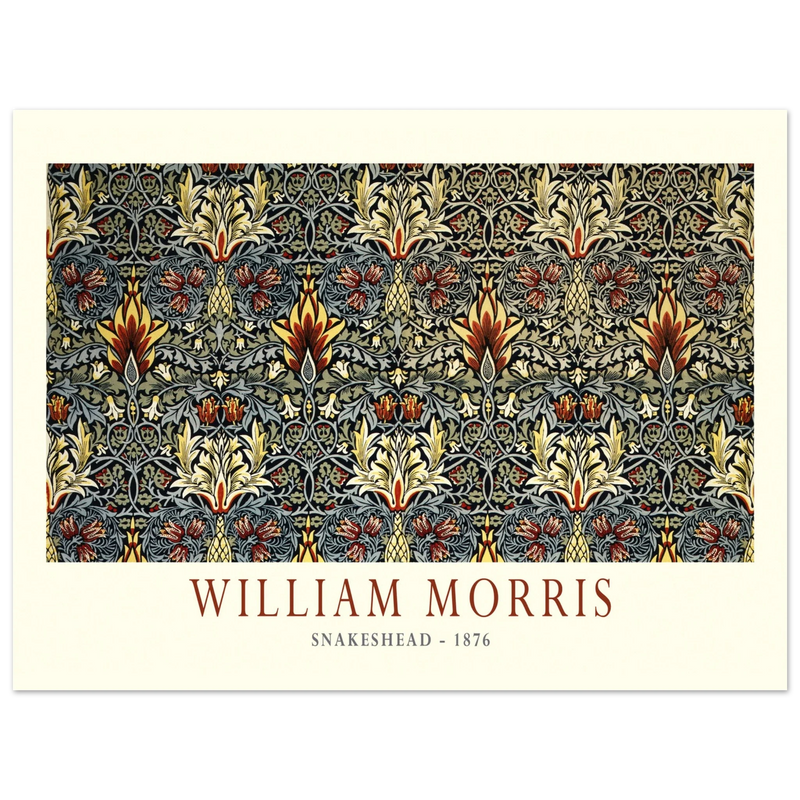 William Morris Snakeshead 1876.  .