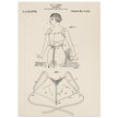 Brassiere patent drawing by M P Jacob.