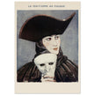 La Venitienne au Masque illustration published in Fantasio vintage magazine by George Barbier.