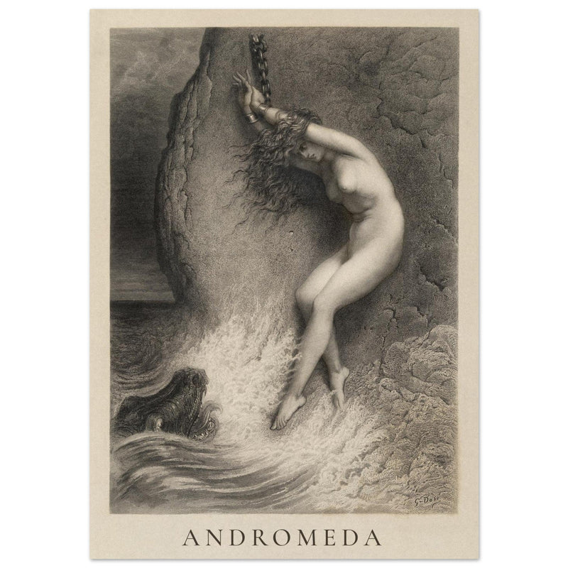 Andromeda by Gustav Doré