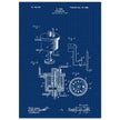 Carbureter vintage patent illustration by John Ford.