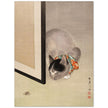 Cat Watching a Spider poster reproduction Author: Oide Toko