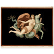 A Nereid sea nymph riding on a sea monster  hippocampus by Victor Steeger
