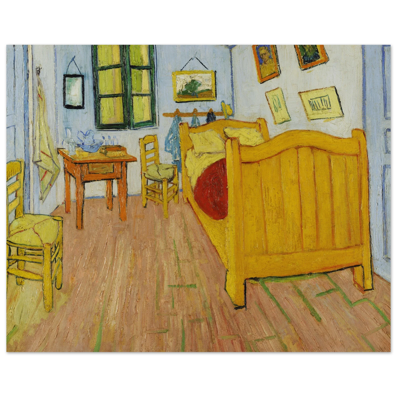The Bedroom by Vincent Van Gogh