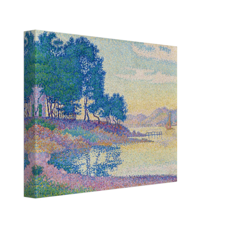Paul Signac Calanque des Canoubiers Pointe de Bamer, Saint-Tropez painting