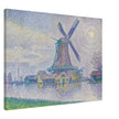 Paul Signac Moulin d' Edam Windmill in Edam painting