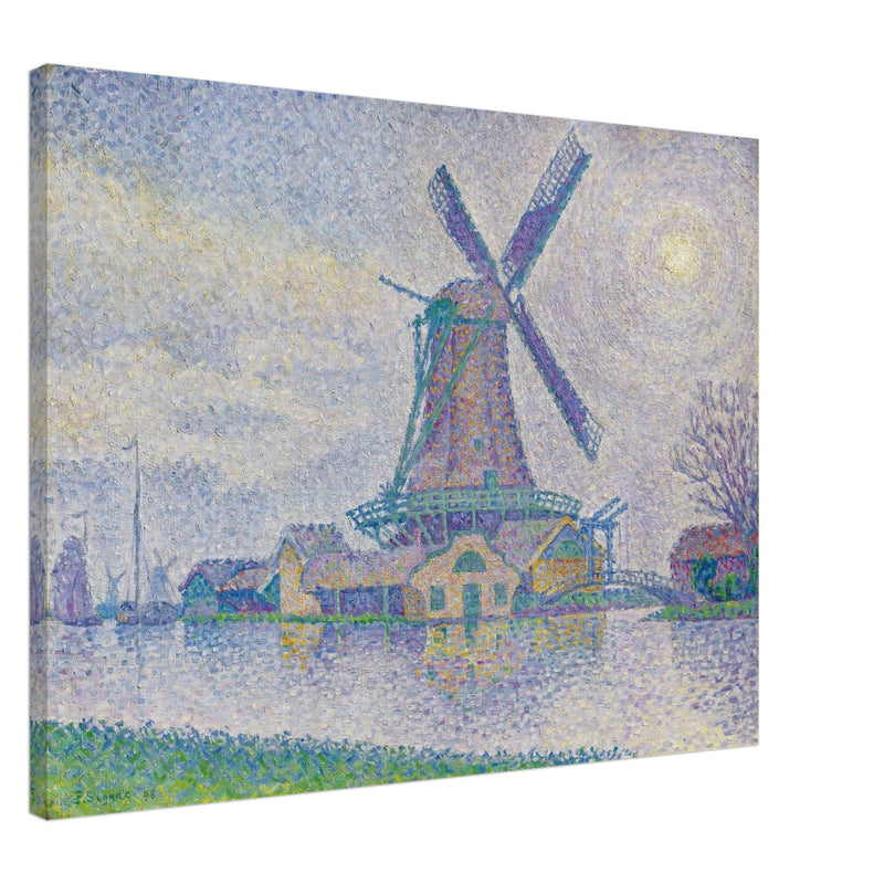 Paul Signac Moulin d' Edam Windmill in Edam painting