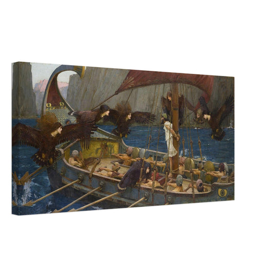 John William Waterhouse painting Ulysses and the Sirens