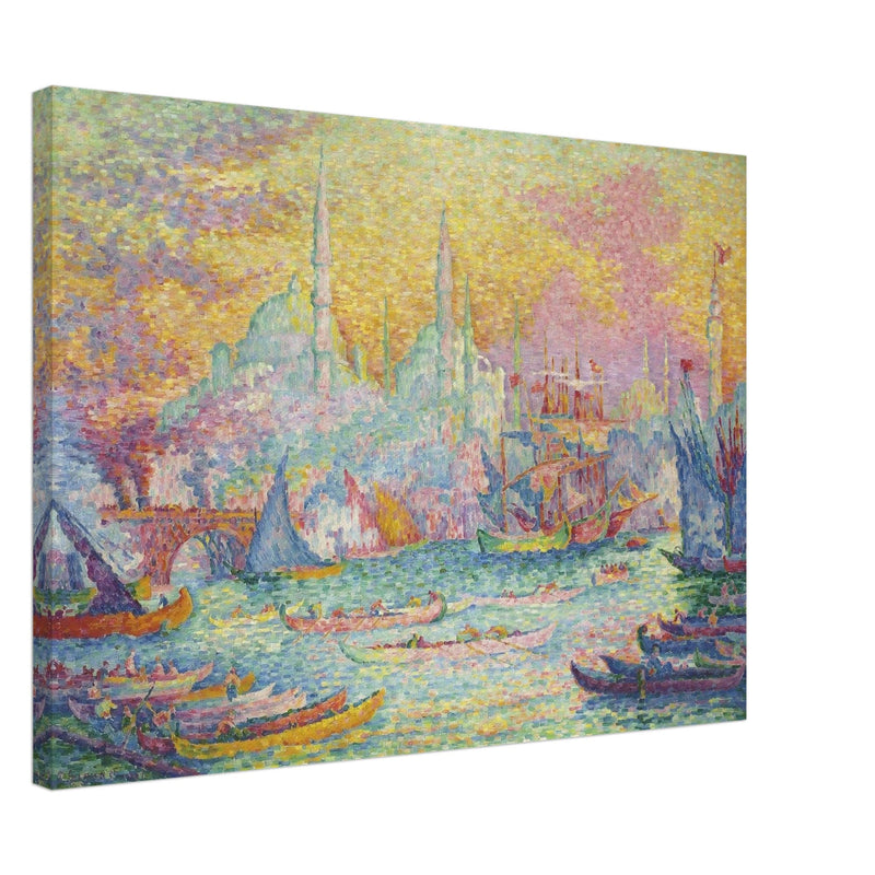 Paul Signac The Golden Horn, Constantinople Turkey painting