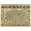 The Holy Roman Empire ancient map by Jan Jansson . Nova Germaniae Descriptio .