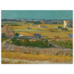 The harvest by Vincent Van Gogh