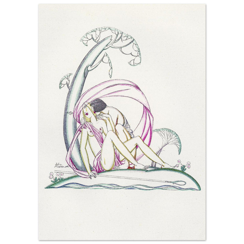 Daphnis and Chloe illustration by John Austen.