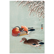 Mandarin ducks by Ohara Koson
