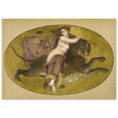 William Adolphe Bouguereau painting Bacchante on a Panther, 1855
