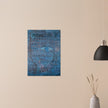 Paul Klee Arabian Princess abstract painting.    wallart poster