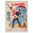 Un Americain a Paris movie poster.