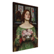 John William Waterhouse painting Gather Ye Rosebuds While Ye May