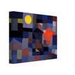 Paul Klee Fire at Full Moon abstract painting.   .